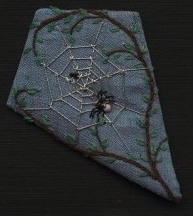 Spiders Web brooch